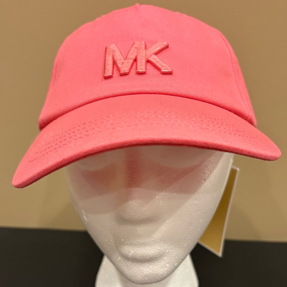 Michael Kors Pink Baseball Style Hat NWT